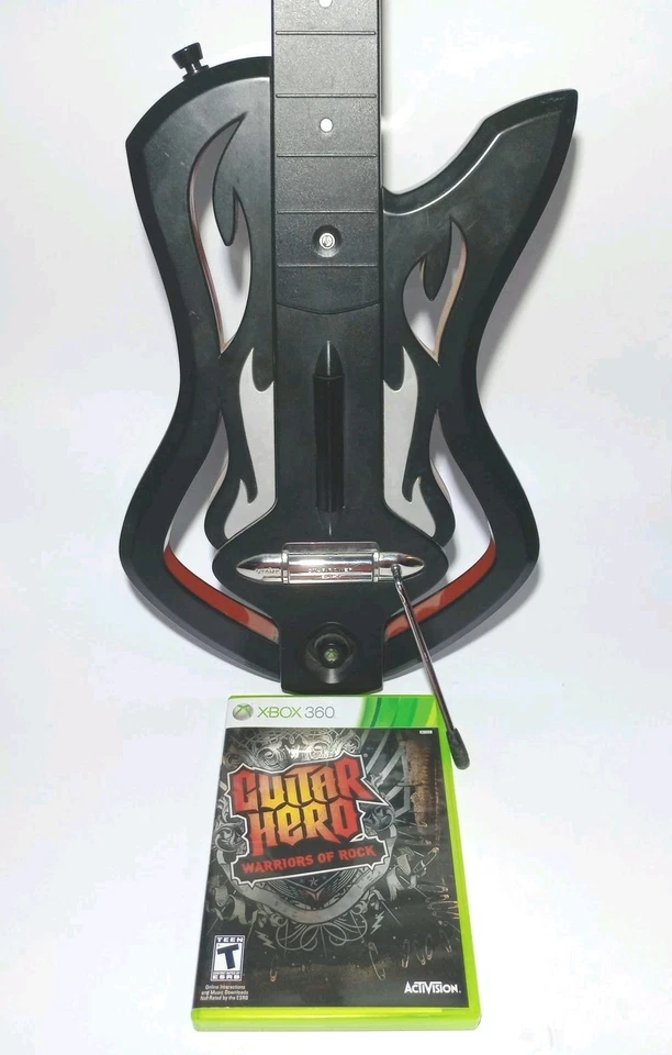 Guitar Hero Xbox 360 - Edición Warriors of Rock - Paquete de mando y juego Foto 2 de 4