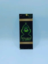 You’re a Mean One Christmas Grinch Fan Art Bookmark