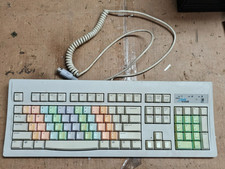 Vintage Retro Keyboard Nimble NBK-1104C 5-Pin Soft Key Mechanical Pastel Keycaps