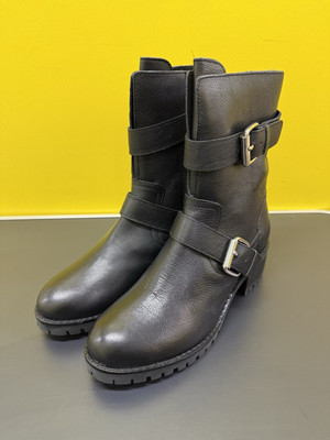 PHASE EIGHT Alaska Leather Biker Boots - UK 4 / EU 37 - 149£