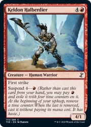 Keldon Halberdier #173 Time Spiral: Remastered Common