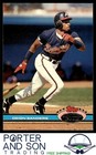 Deion Sanders 1991 Stadium Club #442 Atlanta Braves Baseball Card