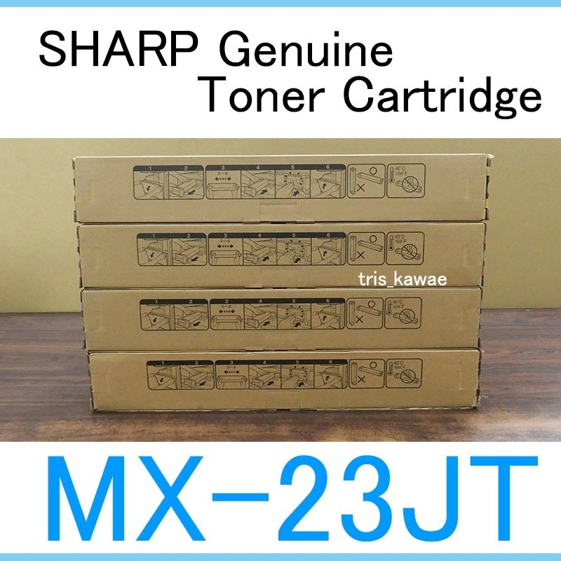 SHARP MX-23 Genuin Toner Cartrides 4-color set MX-23JT-BA,CA,MA,YA - Image 4 of 4