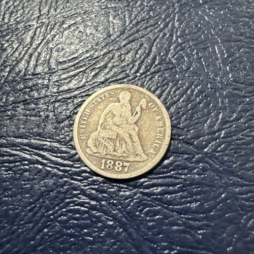 1887-S Seated Liberty Dime VF+ Really Nice Coin Great Eye Appeal