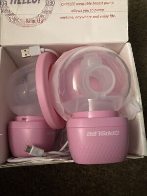 CPPSLEE Wearable Breast Pump, New - Open Box