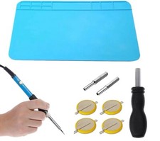 🇮🇹 Kit sostituzione 4 Pile Per Giochi Game Boy Color CR2025 3v Con Linguette