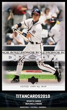Chipper Jones 2002 Upper Deck Honor Roll Atlanta Braves 1999 MVP World Series