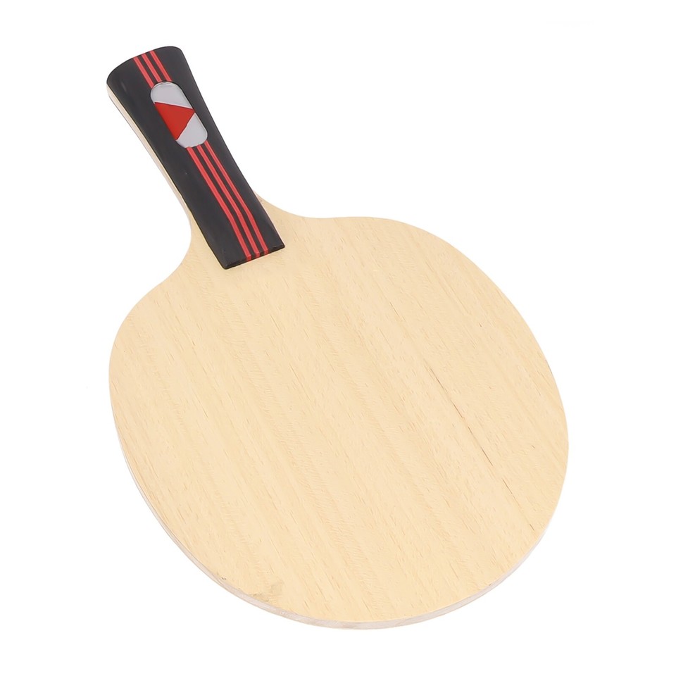 Sleek Wooden Table Tennis Blade with Long Handle for Ping Pong Bat