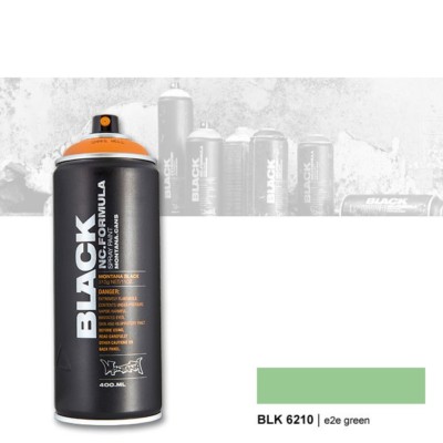 (13,75 /L) Montana Black 6210 e2e green 400 ml Sprühdose