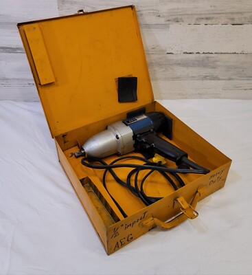 VNTAGE AEG  IW-12 INDUSTRIAL 1/2'' IMPACT INSULATED WRENCH WITH ORIGINAL CASE