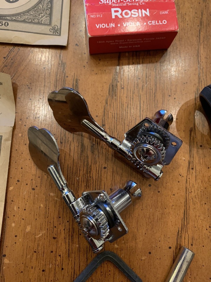 GUITAR & MICROPHONE PARTS - LOT - Strings Fender Tuner Microphone ...