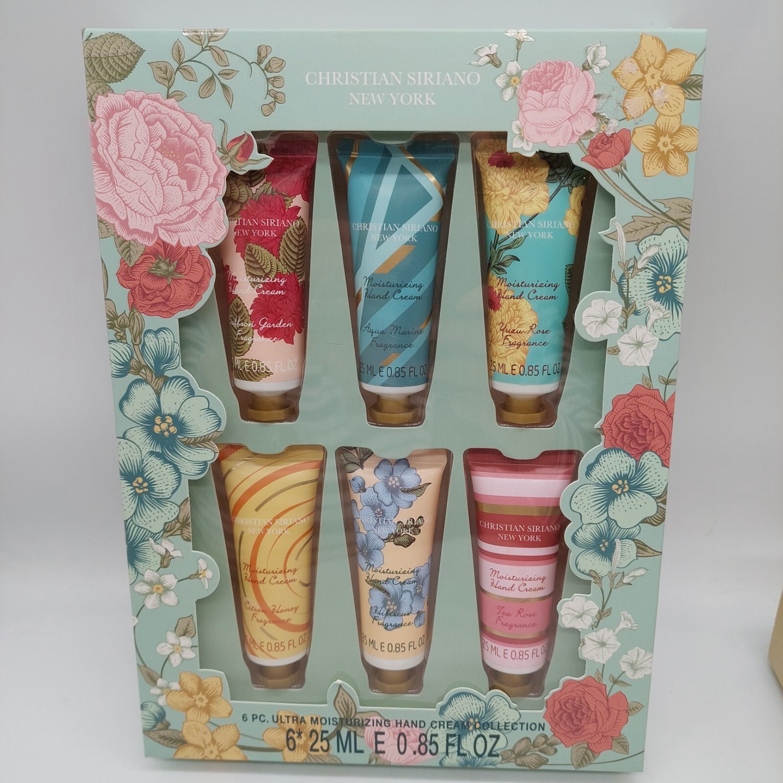 Chrisitan Siriano New York Ultra Moisturizing Hand Therapy Cream Lotion Set Of 6