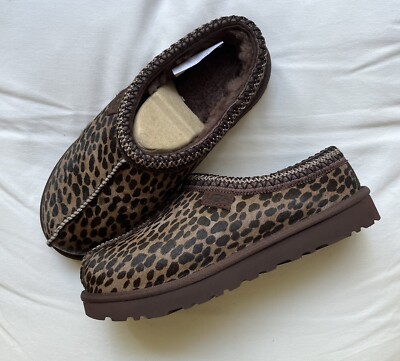 UGG Tasman Caspian Burnt Cedar Leopard Print Gr. 39