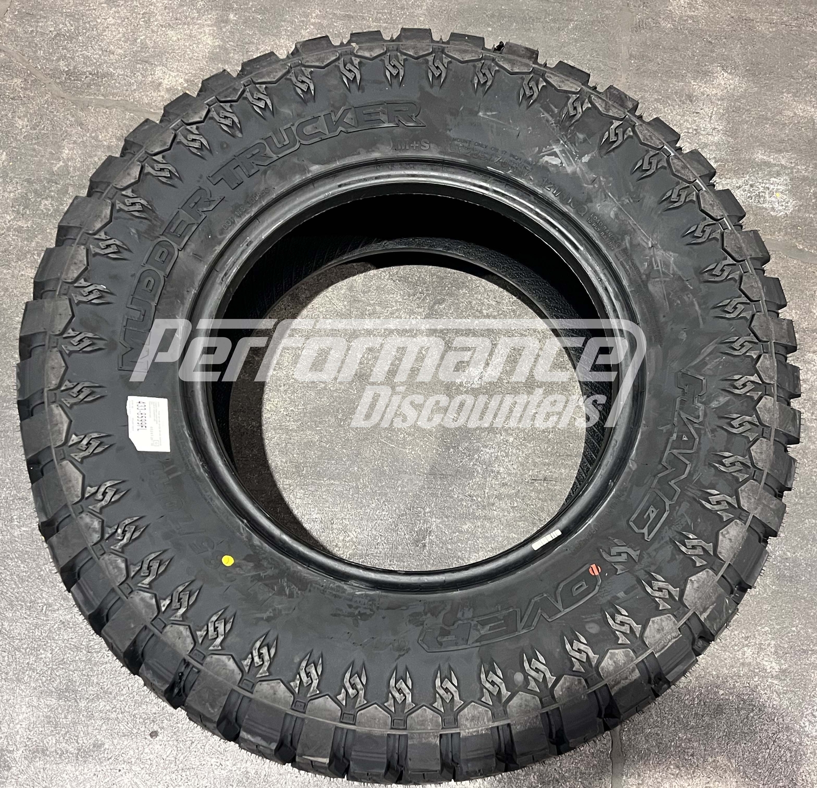 4 New Mudder Trucker Hang Over M/T Mud Tire 285/70R17 LRE BSW 2857017 ...