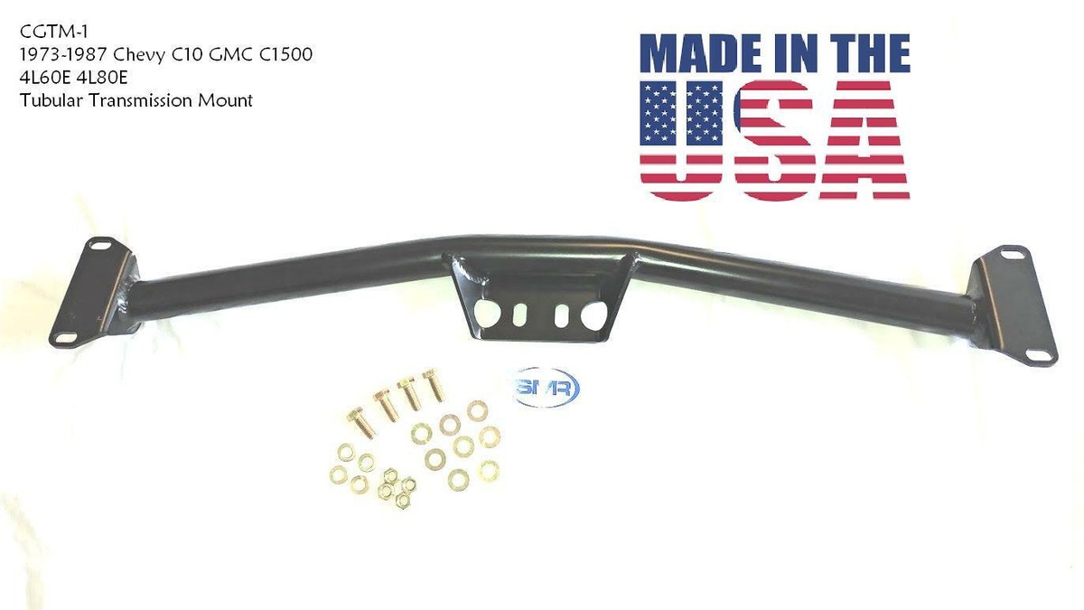 1973-1987 Chevy-GMC Truck Transmission Crossmember, Tubular, 2WD 1973-1987 Chevy-GMC Truck Transmission Crossmember, Tubular, 2WD