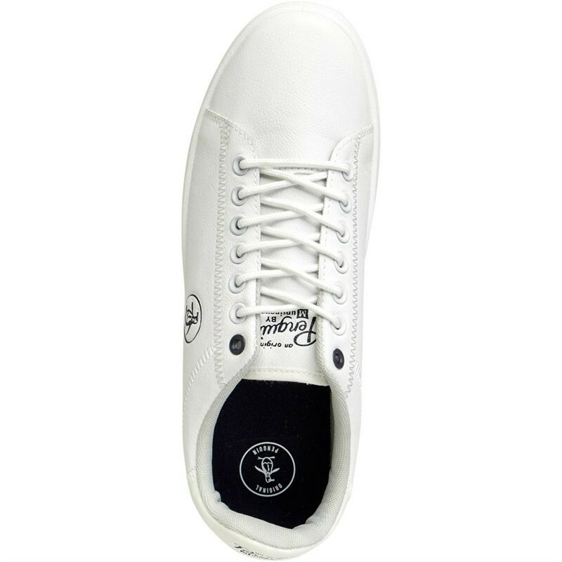 Original Penguin Star Mens Trainers Sneakers White Size uk7/us/8/eu41.RRP£65 image 2