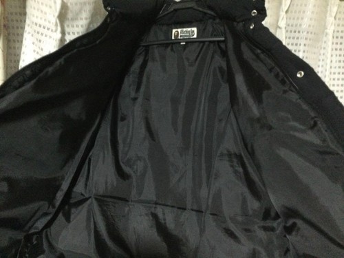 A Bathing Ape Down Jacket S Black - Picture 4 of 5