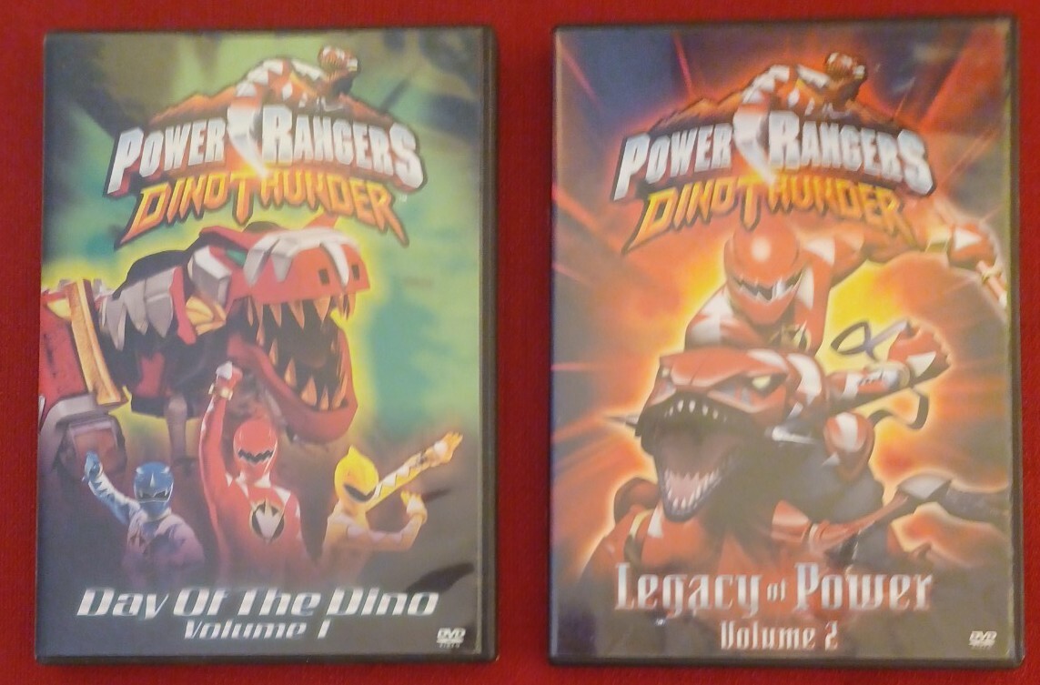 Power Rangers 10 DVD Lot Turbo Mystic Force SPD Wired Zapped Dino