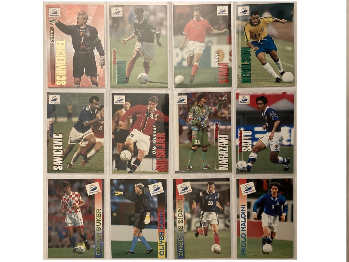 Panini Soccer France 1998 Season Sports Trading Cards
