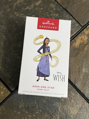 Hallmark Keepsake - Asha and Star - Disney - 2024 **NEW / FREE SHIPPING**