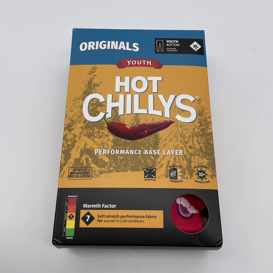 Hot Chillys Juvenil Peso Medio Inferior Peso Medio Ajuste Relajado Capa Base Unicornio XL Foto 2 de 4