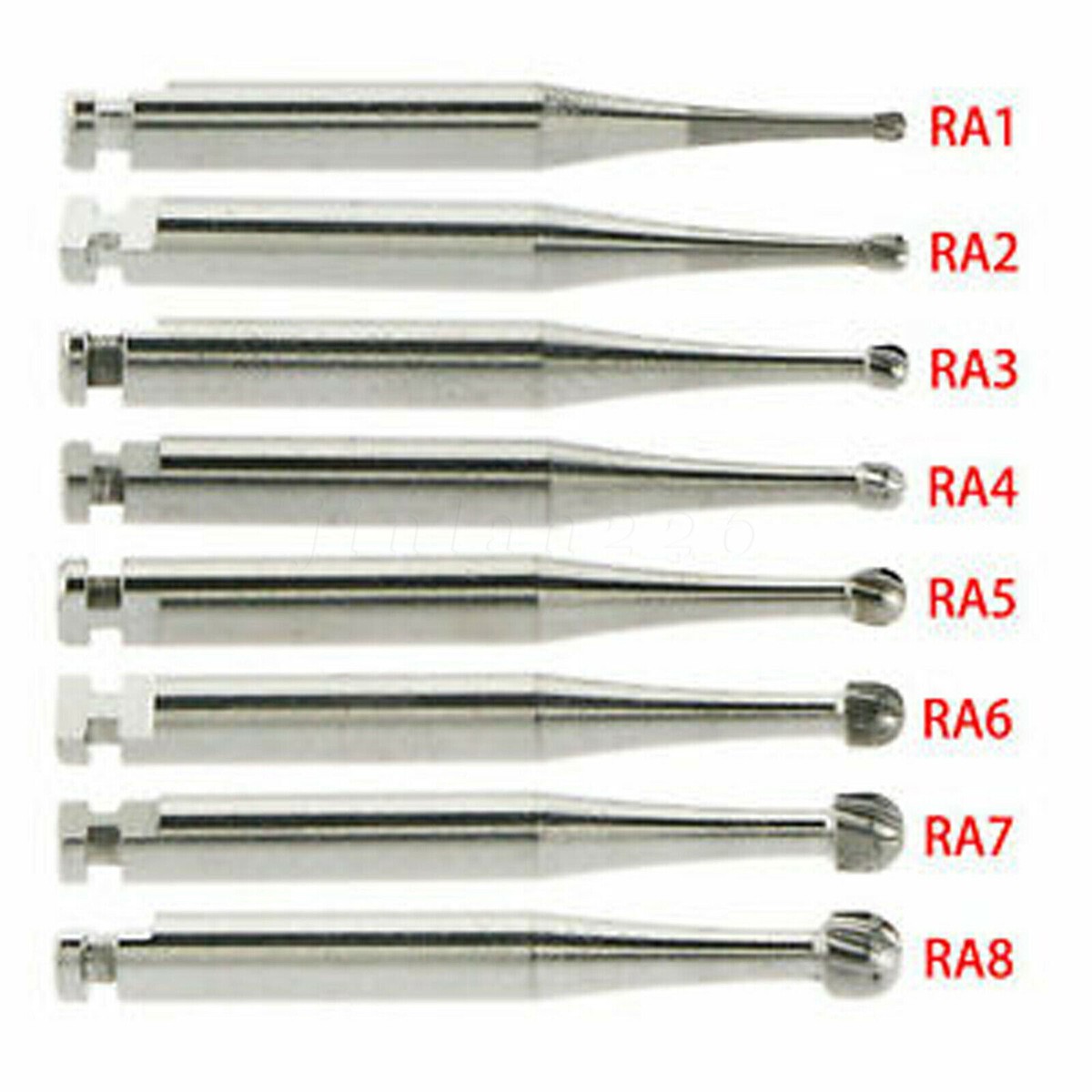 Burr Dental Round Latch Carbide Bur RA 1 2 3 4 5 6 7 8 LA For Slow