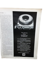 1972 Kodak Carousel 860H Projector Original Print Ad Vintage 70s