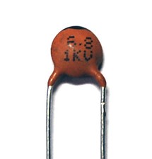 100pc Disc Ceramic Capacitor 6.8pF 1KV -0.25pF NP0 Pitch 5mm RoHS Taiwan NPO