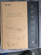 Image of i-tec USB-C Quattro Display Docking Station with Power Delivery 85 W