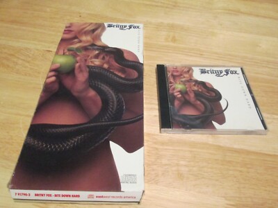 Britny Fox - Bite Down Hard Rare Longbox Hard To Find