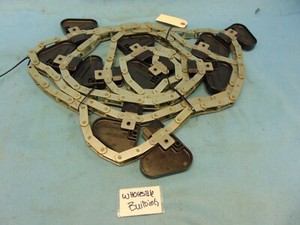 RENOLD DOUBLE PITCH CHAIN C2060 X 15'  WITH DOUGLAS MACHINE SPACER BLOCKS 48991