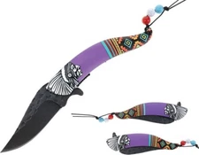 S-TEC Chief Assisted Folding Knife 3.5" Stainless Steel Blade Synthetic Handle