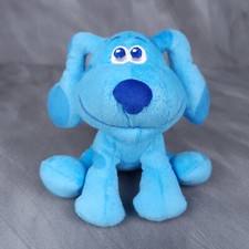 Blues Clues Blue Dog Plush Stuffed Animal Beanbag Sitting Just Play 2021