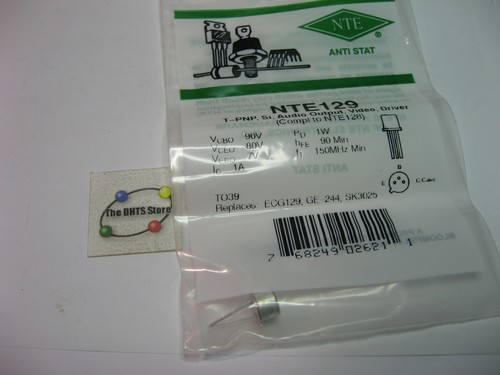 10 Transistor Germanio PNP HF Ex URSS 1TS609B – 4 Elementi, 60 MHz, NOS