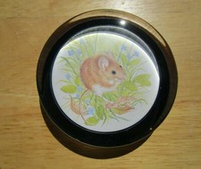 DiIvatrend, Field Mouse Paperweight, English Glass, Sussex, England