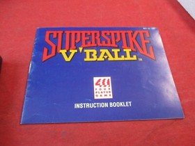 Super Spike V'Ball Nintendo NES 1990 COMPLETO con caja manual Superspike #E1