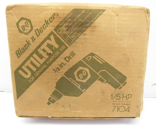7104 Type 1 Electric Corded Drill 