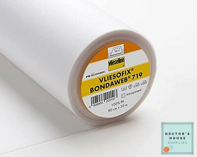 Bondaweb 719 90cm Width Double Sided Various Lengths Vliesofix Fusible Web  UK