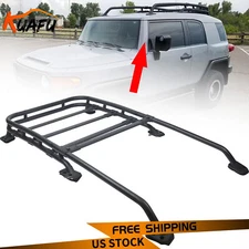 For Toyota Fj Cruiser 2007-2014 Aluminum Roof Rack Top Cargo Luggage Carrier