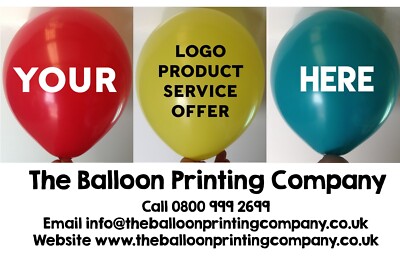1000 individuell bedruckte Luftballons personalisiert Markenlogo Farbe Helium Qualität