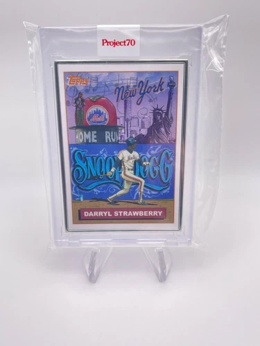 TOPPS Project70 Darryl Strawberry by SNOOP DOGG - ARTIST PROOF /51 IN HAND #353