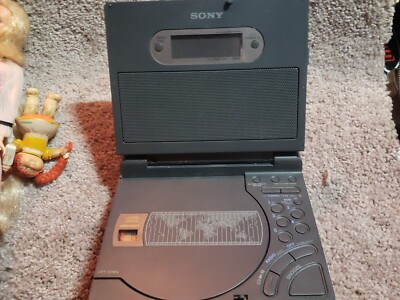 Vintage Sony ICF-CD2000 Travel FM/AM Radio CD Alarm Clock stereo