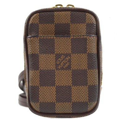 Louis Vuitton Damier Etui Okapi PM Pochette Shoulder Bag N61738 AR2077 161160