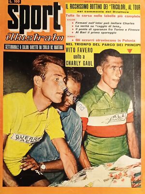 Gazzetta Dello Sport 21 Juillet 1958 – Charly Gaul Gagne Le Tour, Vito Favero, Journal Original