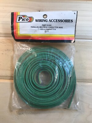 Pico Wiring Accessories 8143C Parallel Multiple Conductor Wire 16AWG 4 Con 25'