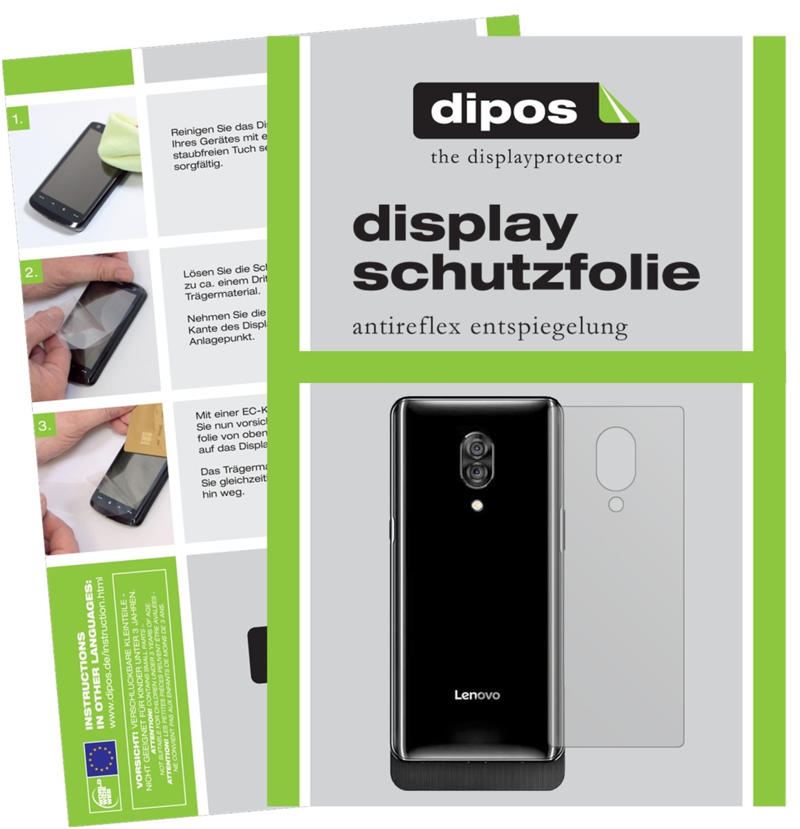 Pellicola Protettiva per Lenovo Z5 Pro GT Protezione Schermo Claro Display dipos