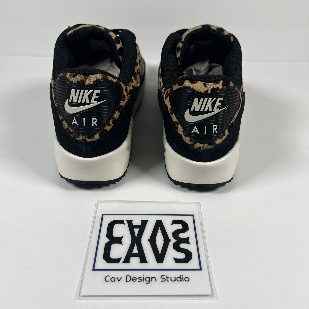 Nike Air Max 90 NRG Golf Shoes DH3042-800 Leopard Print Nike Air Max 90 NRG Golf Shoes DH3042-800 Leopard Print