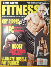 GEORGE ST-PIERRE fitness rx for men JACKIE HAAS WWE DIVA diet & fat loss TRAININ
