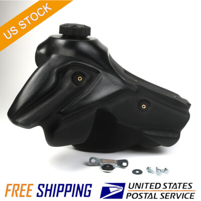 #ad Large Capacity Gas Tank 3.2gal For Honda CRF450X 2005 2009 2012 2017 Black $195.00