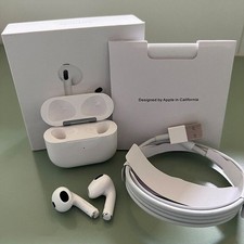 Apple Earphones 3rd Generation Pods with Charging Case - US Genuine Full Set